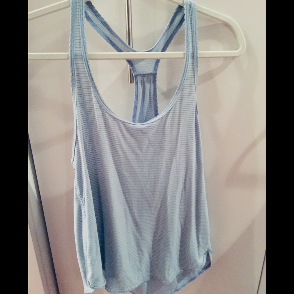 Lululemon Studio Racer Back Tank blue